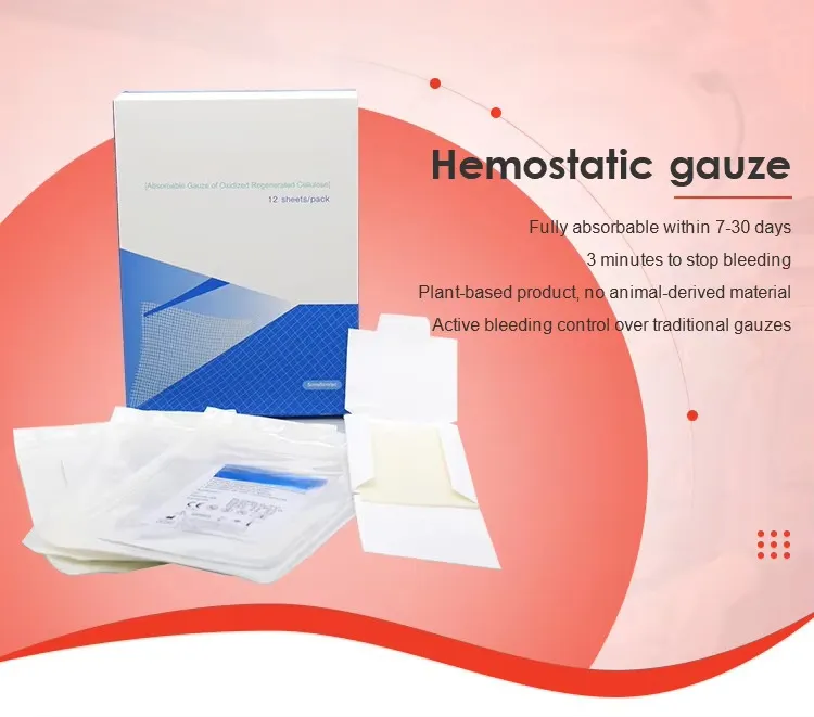Absorbable Hemostatic Surgical Gauze Overview