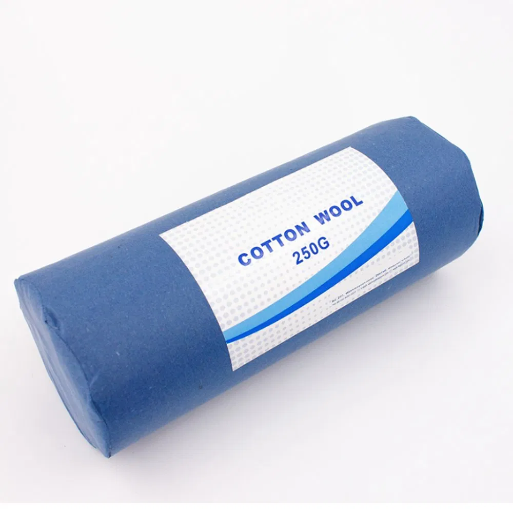 Disposable Medical Absorbent Dental Cotton Roll OEM Veterinary Animal Cotton Gauze Gamgie Wool for Horse