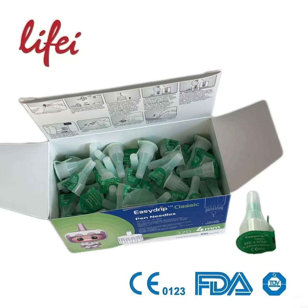 Comfortable Insulin Pen Needles for Medical &amp; Home Use