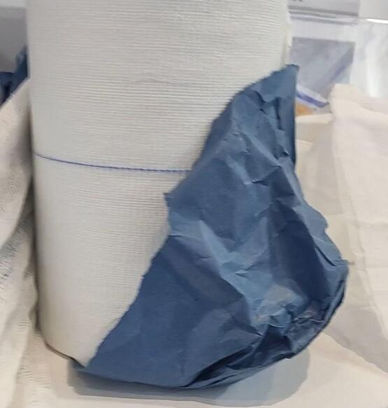 Disposable Medical Supplies Bleached 36"*100yard 19*15 Gauze Roll ISO13485 and CE Certificated