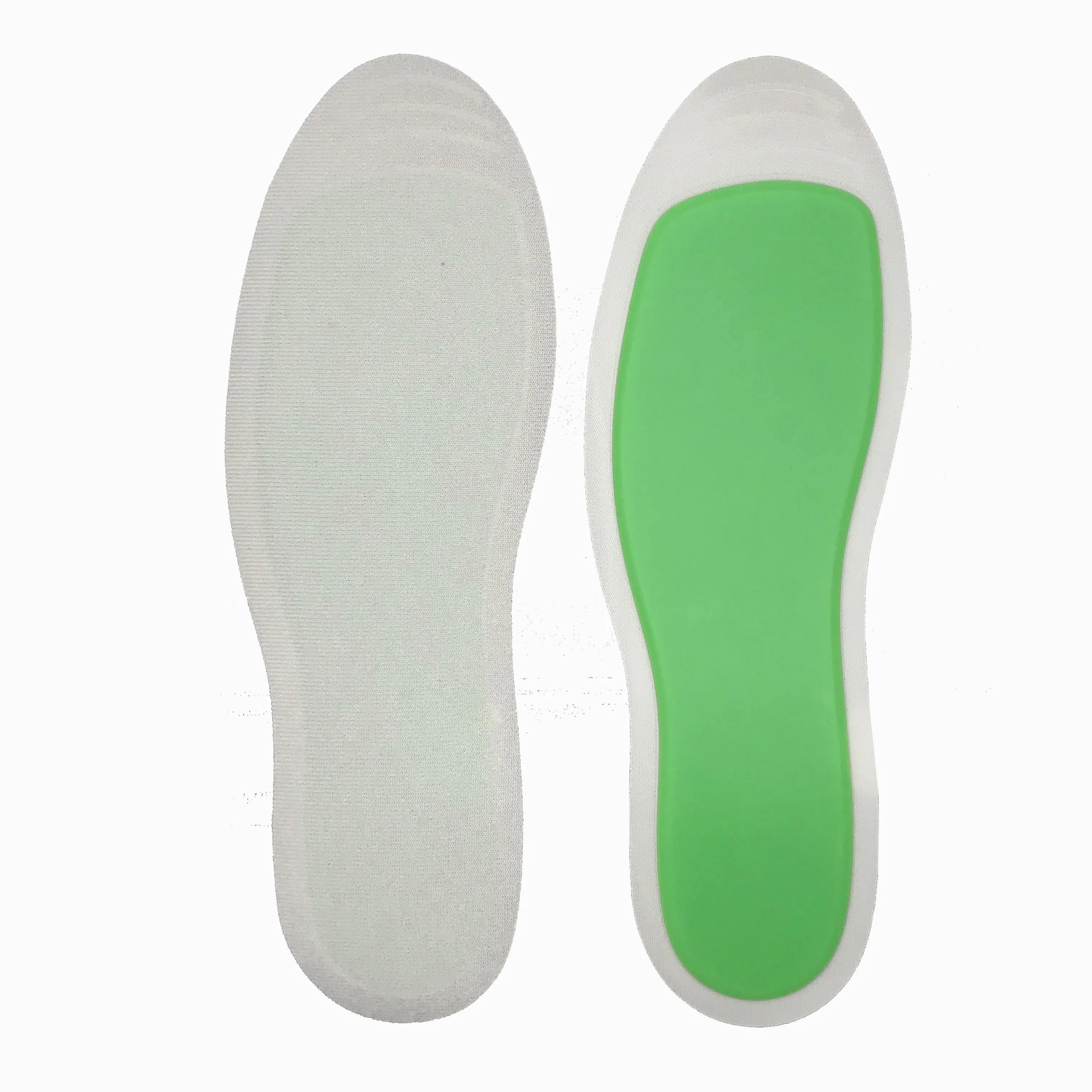 Velvet-Top Gel Insoles Non-Slip Silicone Sports Insoles