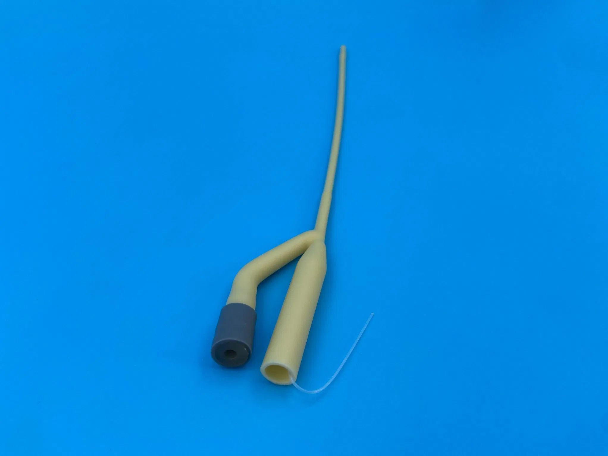 Disposable Nature Rubber Latex Urinary Foley Catheters with Balloon CE ISO Approved