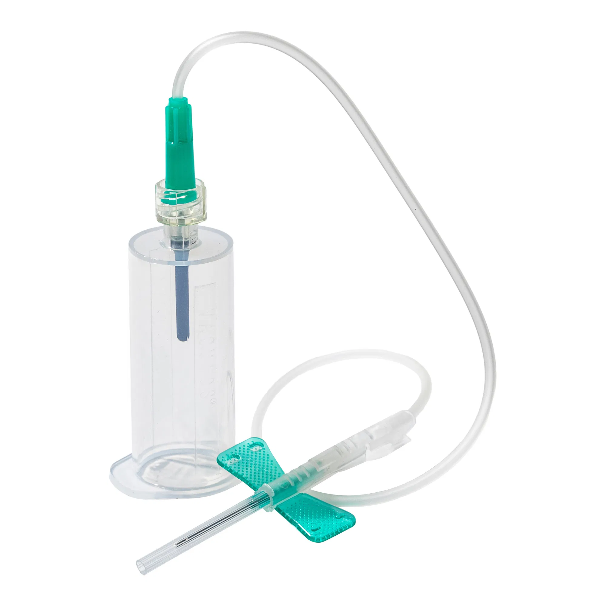 Medical Supplier Safety Butterfly Blood Collection Needle with Holder Scalp Vein Needle