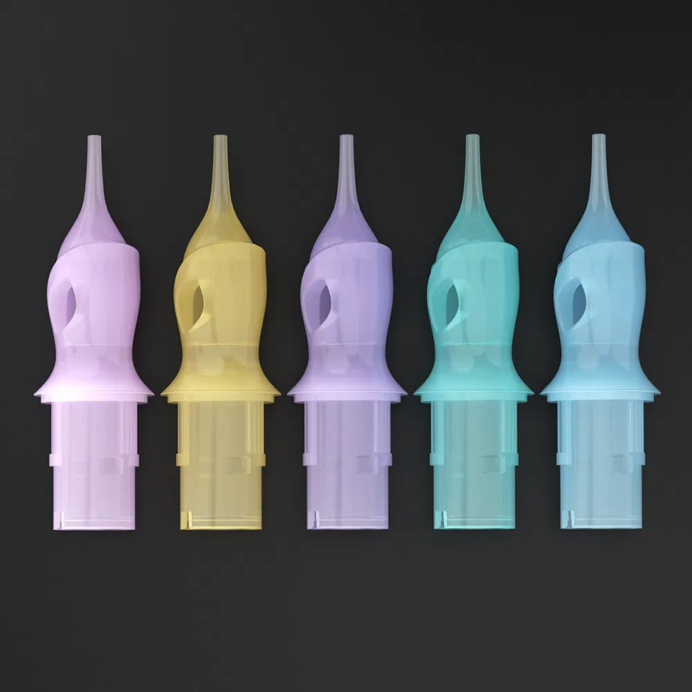 Medical Grade Multicolor Permanent Makeup Cartridge Stainless Steel Needling Needles