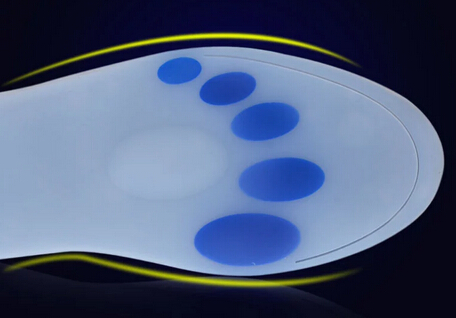Silicone Gel Insoles for Shoes Cushioned Heel Insoles with Metatarsal Support