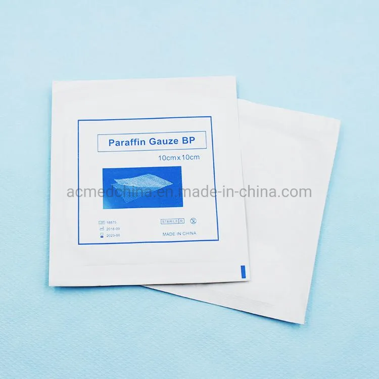 Paraffin Gauze Sterile Disposable Dressing