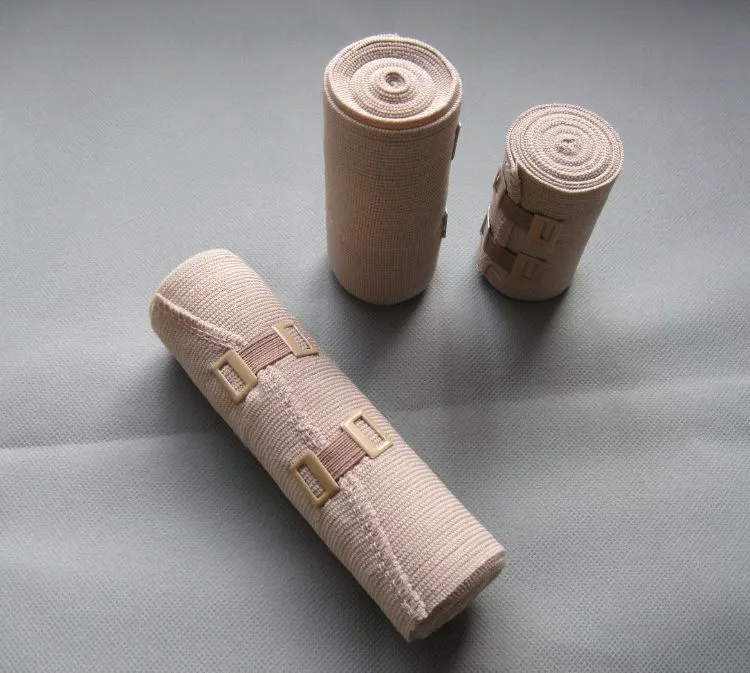 High Spandex Cotton Medical Crepe Elastic Bandage