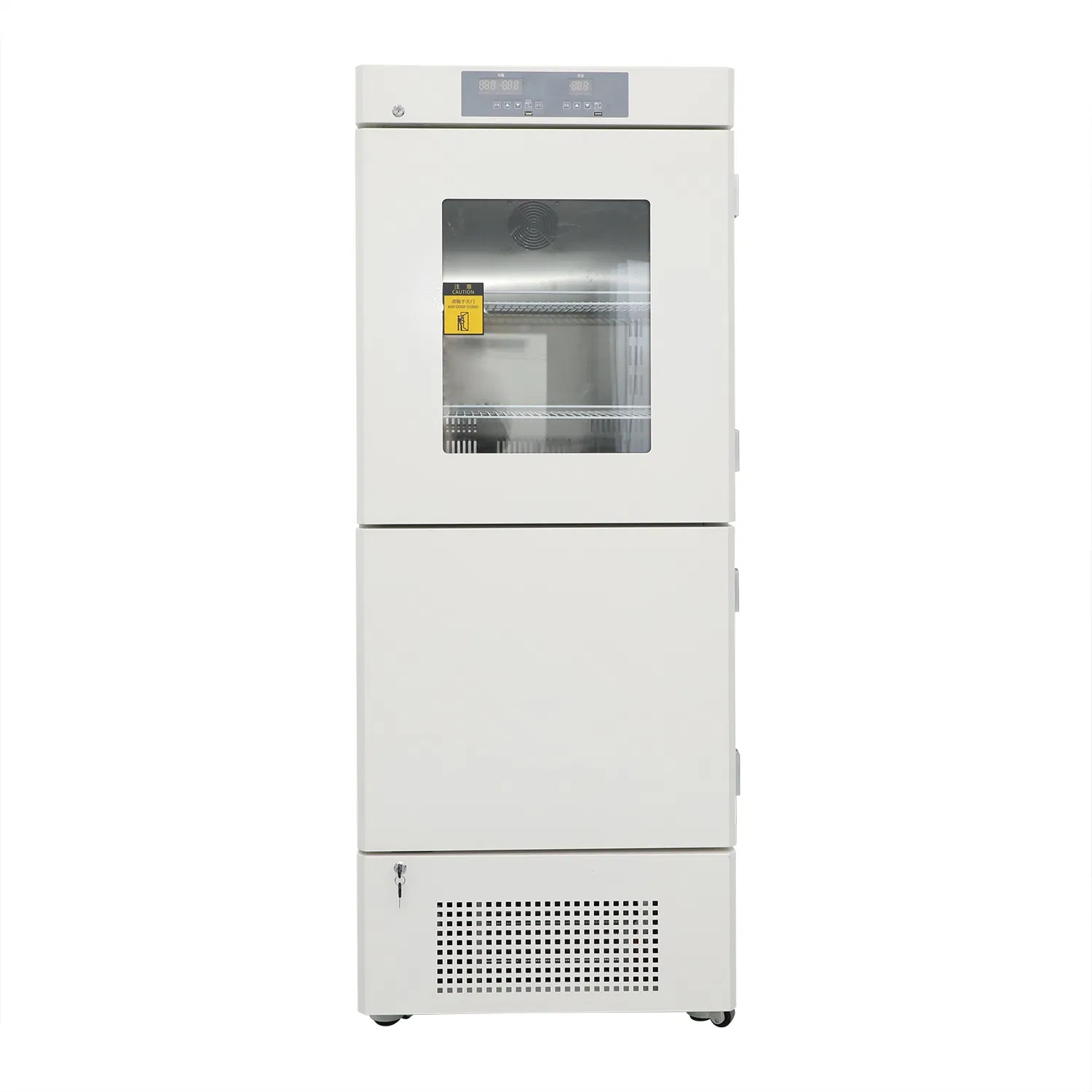Zmade Ycd-328 Double Door Medical Pharmacy Freezer Refrigerator Combined Laboratory