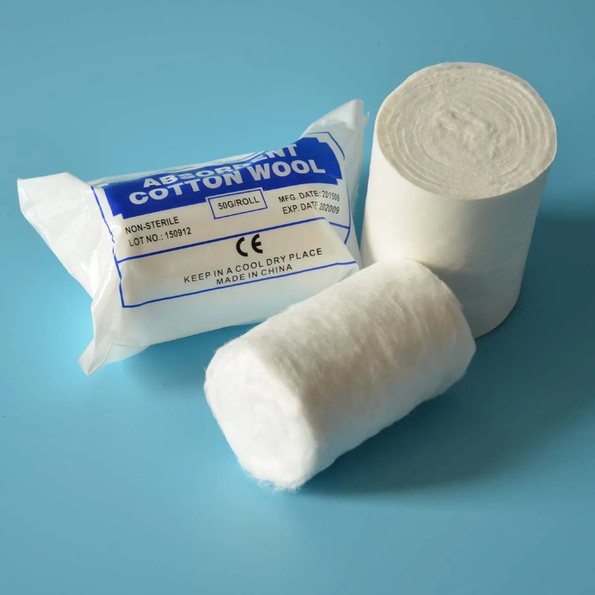 Premium Natural White Cotton Rolls for Medical Use