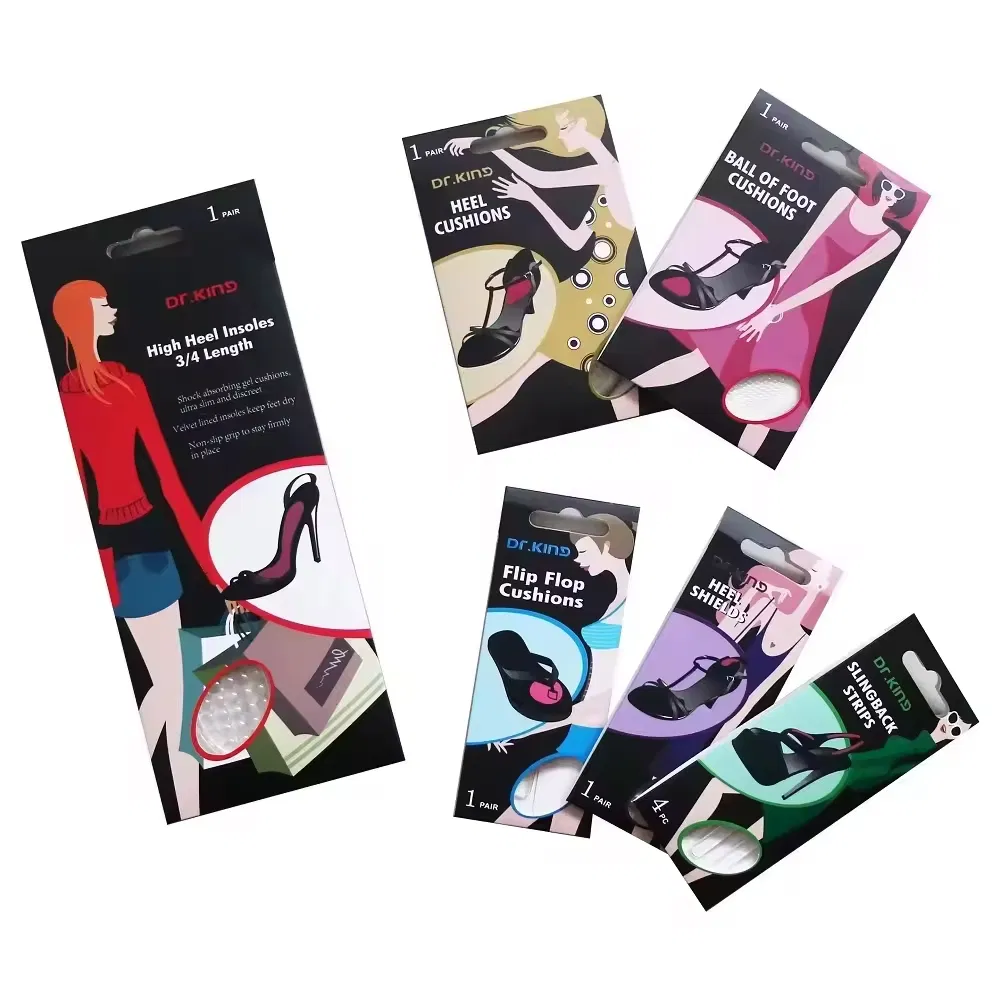 Comfortable Sports Insoles Half Fitness Silicone Gel Insoles for Shoes