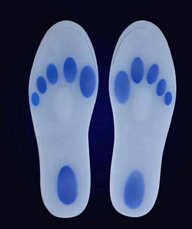 Silicone Gel Insoles for Shoes Cushioned Heel Insoles with Metatarsal Support