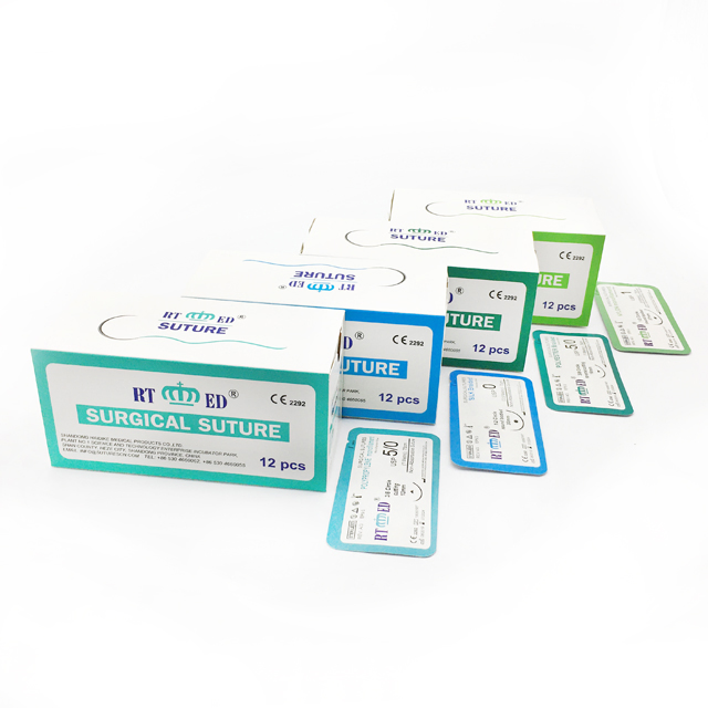 Non-Absorbable Surgical Suture with Needle Silk