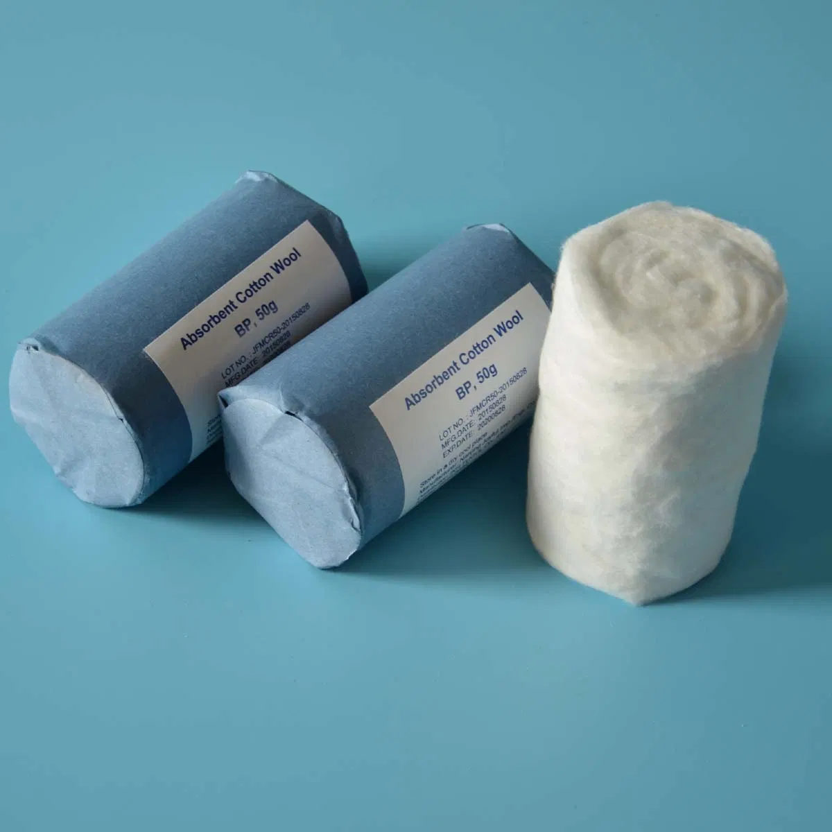 Premium Natural White Cotton Rolls for Medical Use