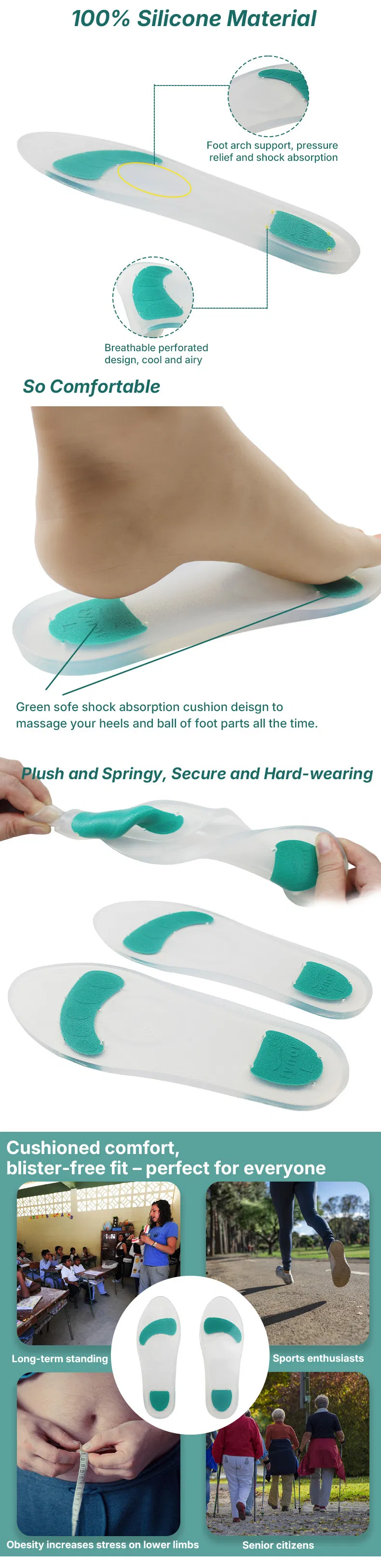 Silicone Insole Detail 2