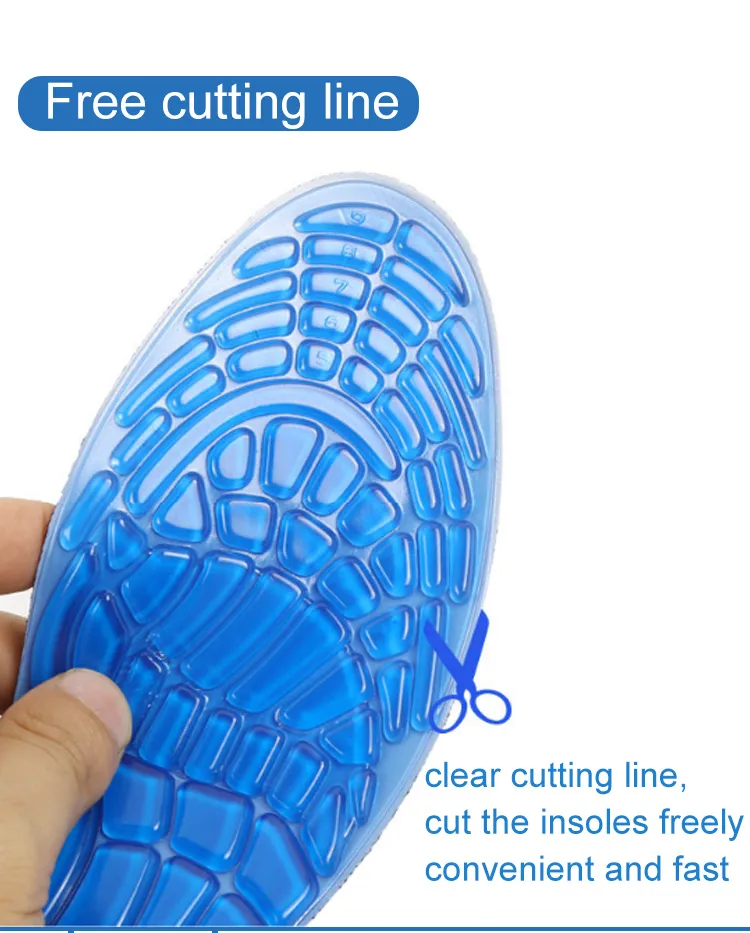 Silicone Massaging Gel Insole