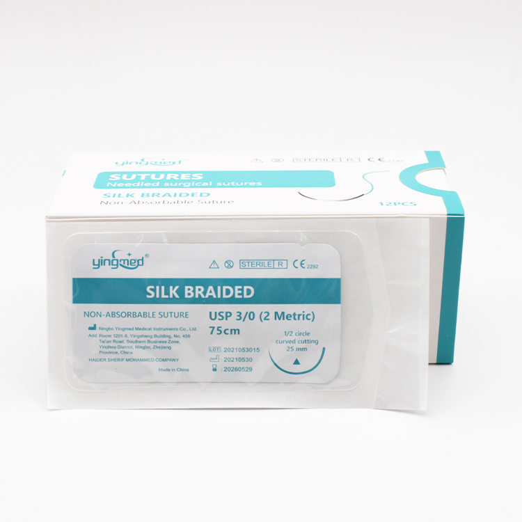 Disposable Medical Sterilised Surgical Suture with Needle