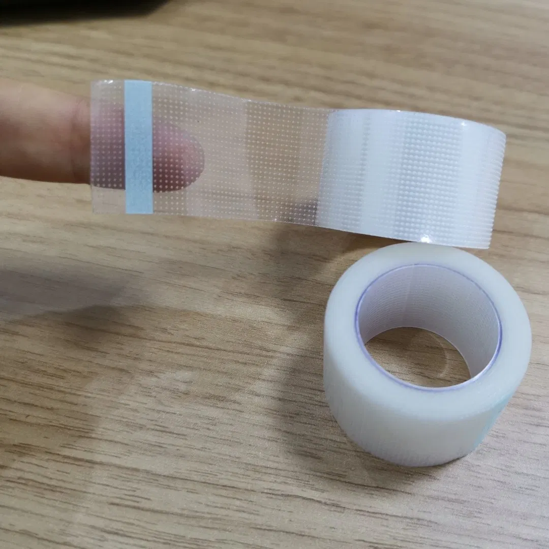 Transparent Porous PE Tape High Adhesive Medical Tape Surgical Tape CE ISO FDA