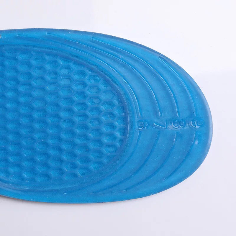 Soft Breathable Silicone Gel Comfortable Shoes Men's Insole Shock Inserts Women's Massage Insoles Silicone Insole