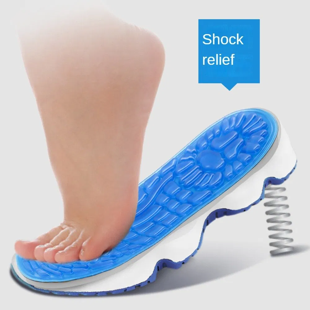 Silicone Gel Athletic Shoe Insole Plantar Fasciitis Shoe Inserts Arch Support Orthotic Providing Cushioning Shoe Insoles for Flat Foot