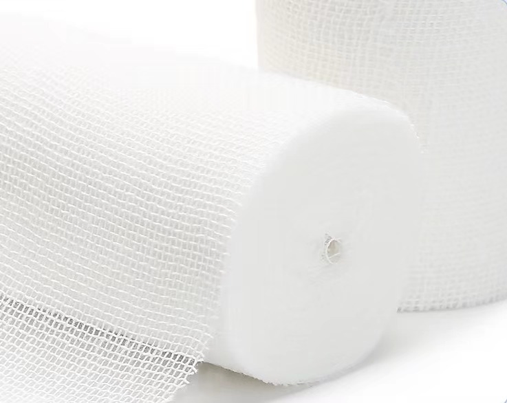 Disposable Medical Gauze Roll 100% Cotton