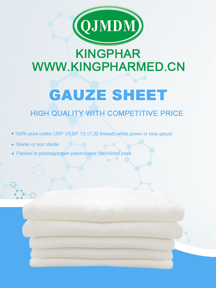 Professional Cheap Surgical Medical Non-Woven Cotton Gauze Swabs for Adults Kids in Stock