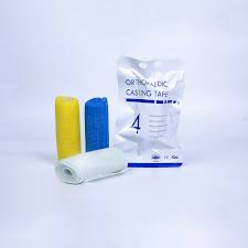 High Strength Disposable Medical Polyurethane Fast Cured Water Activated Rigidness Fast Hardening Fiberglass Orthopedic Casting Tape for Operated Surgical Used
