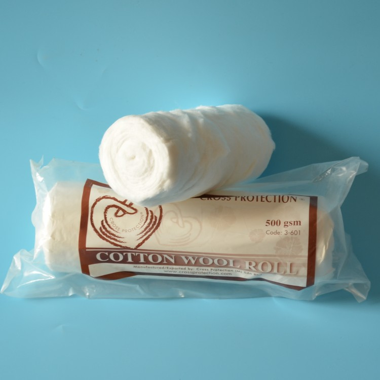 Soft and Absorbent Cotton Roll for Medical Purposes