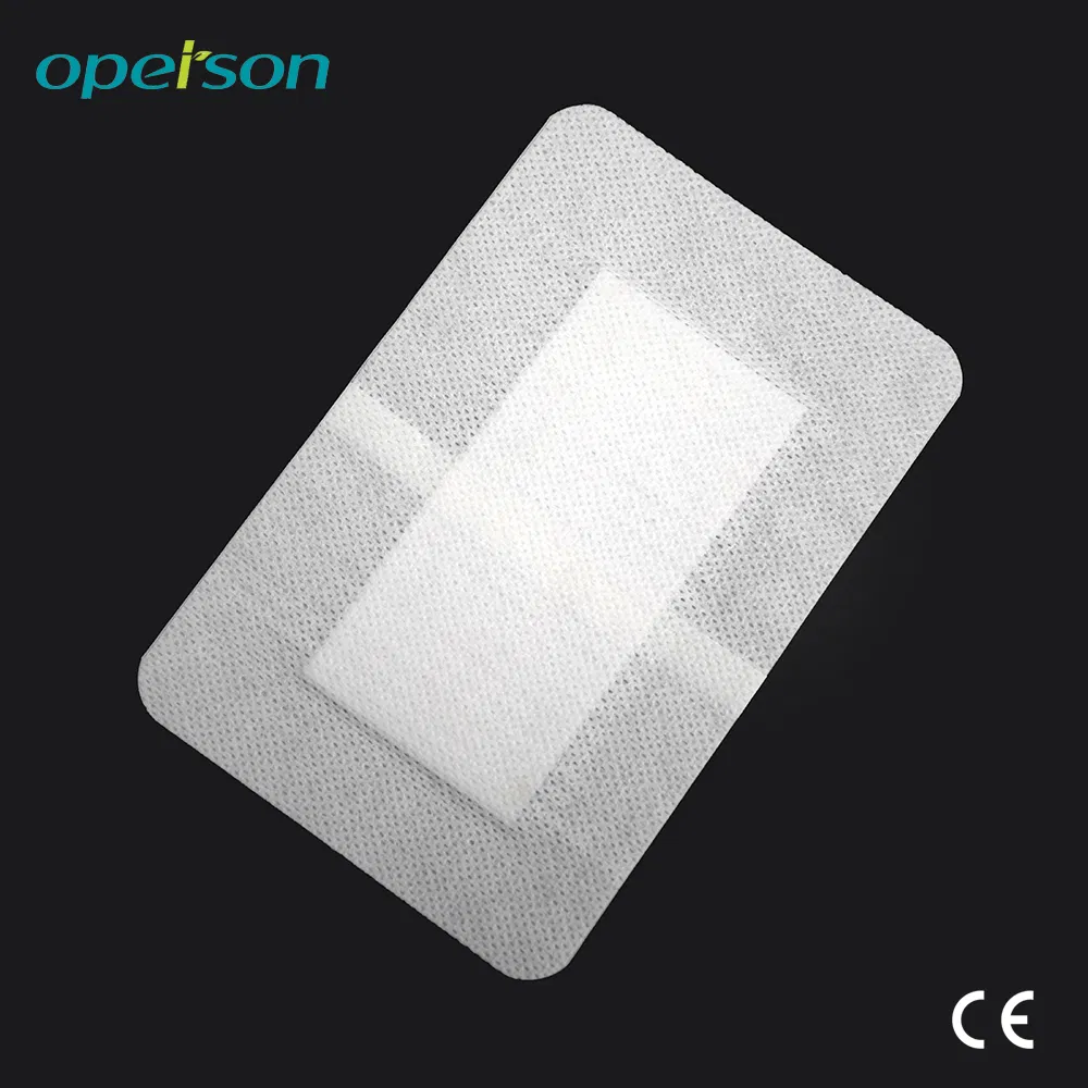 Surgical Medical Sterile Adhesive Disposable Nonwoven Plaster PU Wound Care Dressing with CE