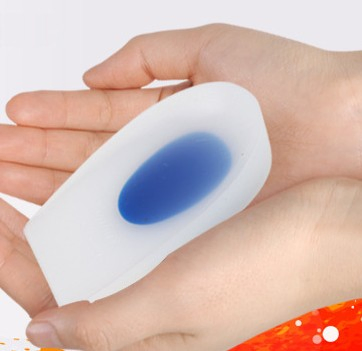 Sports &amp; Comfort Gel Shoes Pad Spur Insole Massage Silicon Heel Cushions