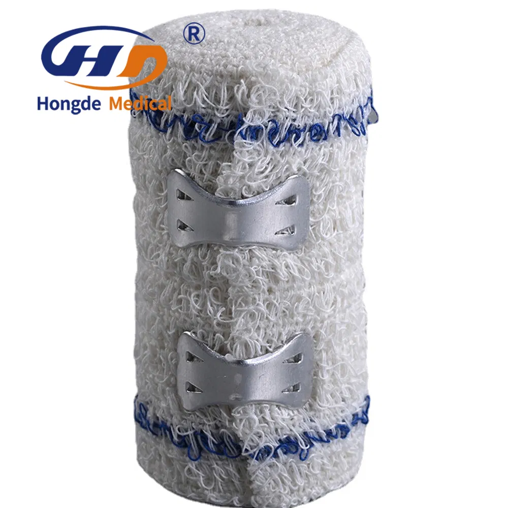 Factory Wholesale High Individually Packed Medical Elastic Injury Recovery Cotton Spandex Bandage