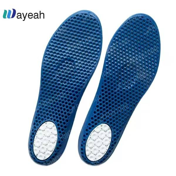 Sports Massaging Silicone Gel Insoles Honeycomb Gel Insoles