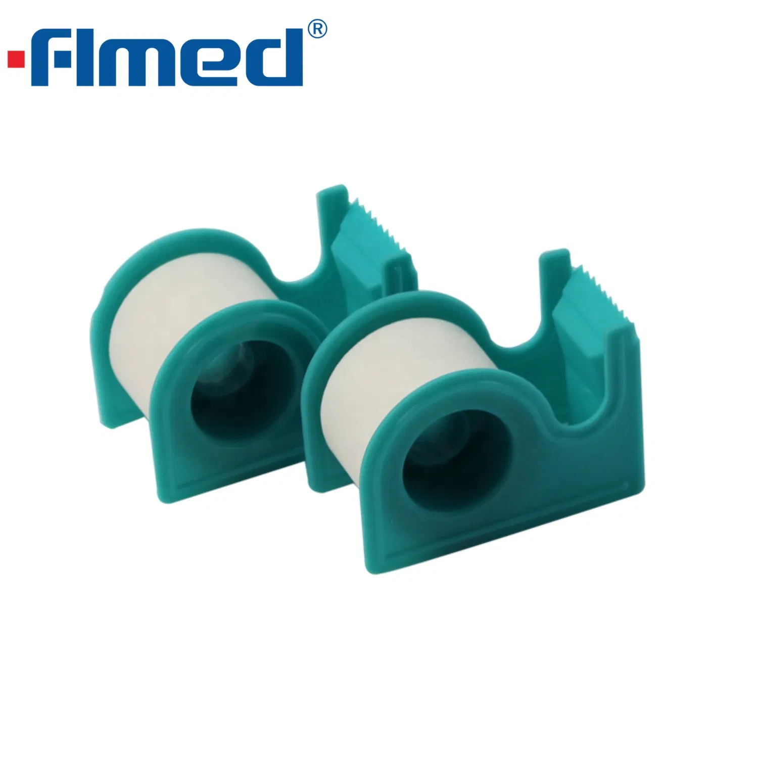 Microporous Surgical Paper Tape Medical Adhesive Plaster with Cutter Dispenser