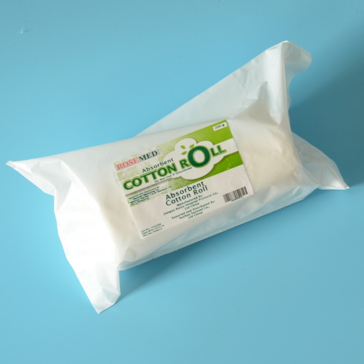 Soft and Absorbent Cotton Roll for Medical Purposes
