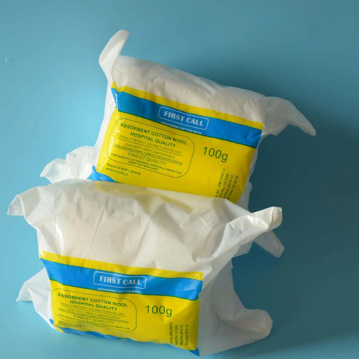 Premium Natural White Cotton Rolls for Medical Use