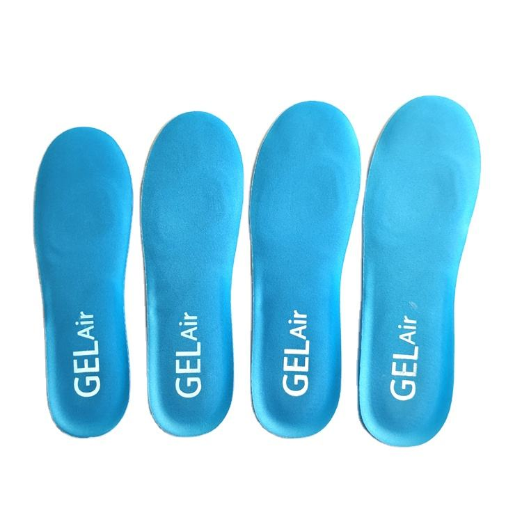 Sports Soft Silicone Gel Air Cushion Insole Hiking Running Shoe Insoles