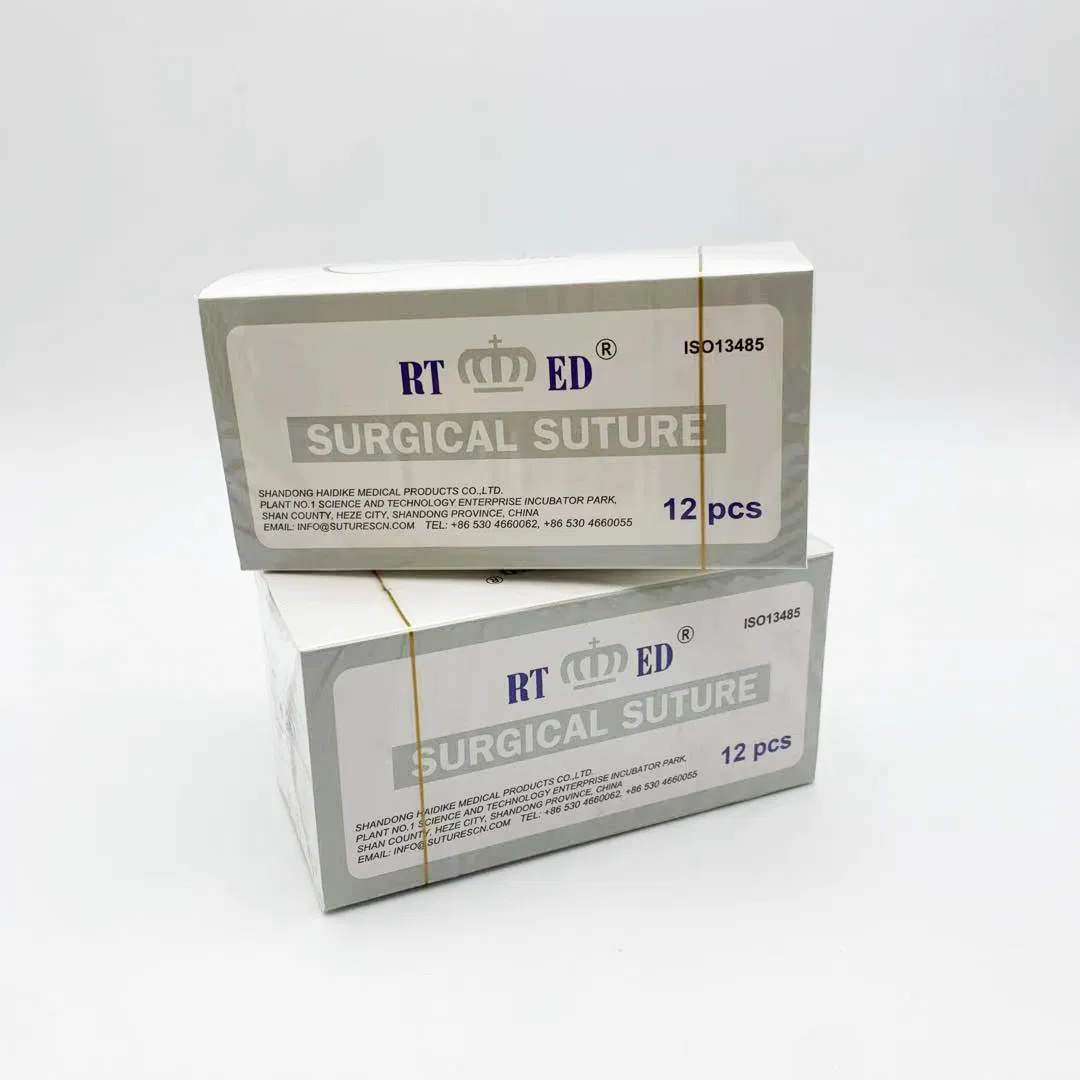 Absorbable Monofilament Pdo Surgical Sutures with Sharp Needle