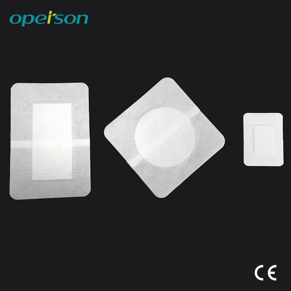 Surgical Medical Sterile Adhesive Disposable Nonwoven Plaster PU Wound Care Dressing with CE