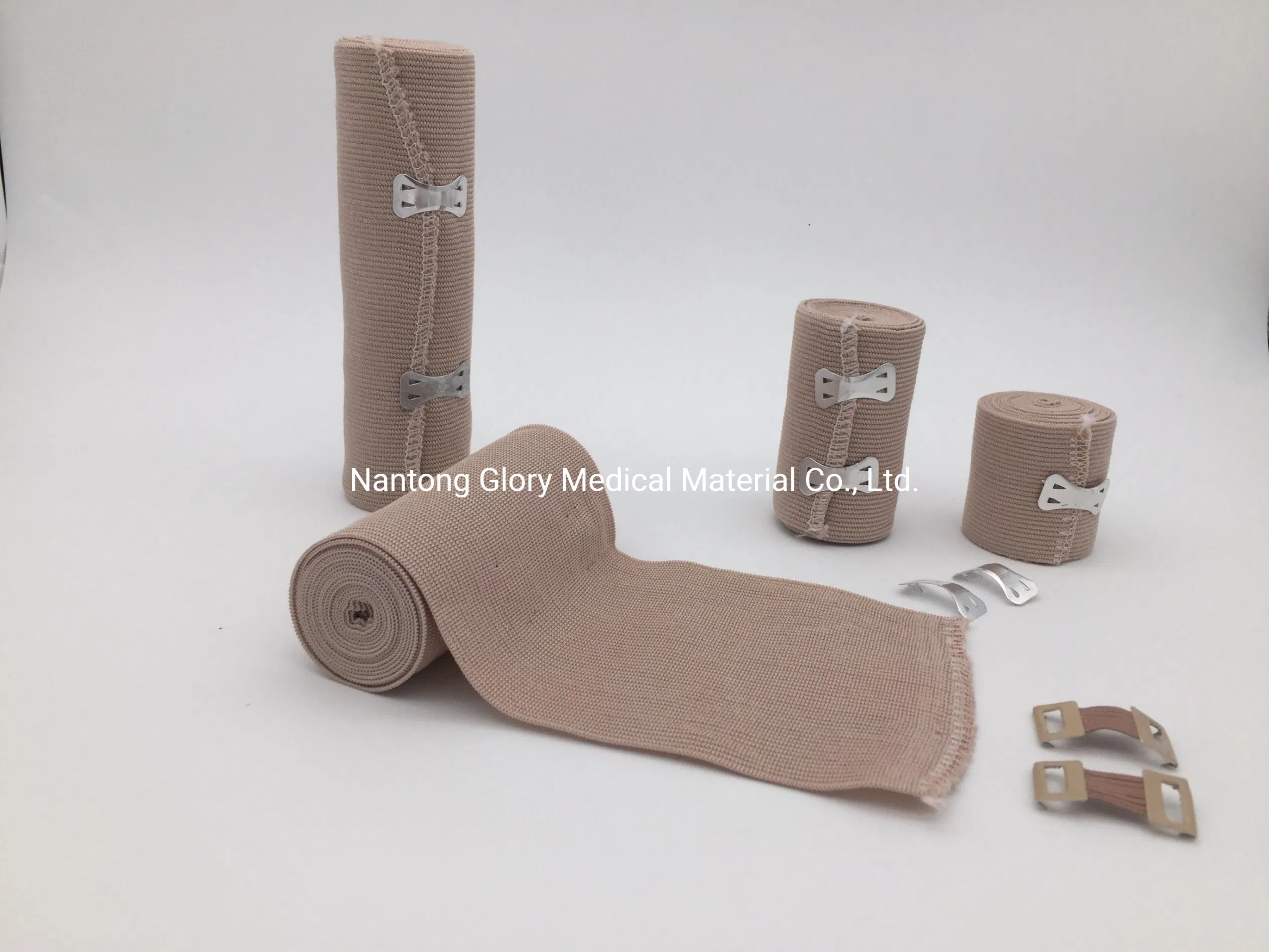 Hospital Product Supply Medical Skin Color Rubber High Elastic Bandage