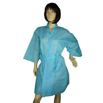 PP Disposable Robe for Beauty Salon and SPA