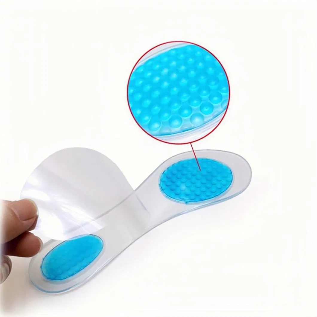 Foot Care Comfortable Soft Women High Heels Gel Silicone Insoles