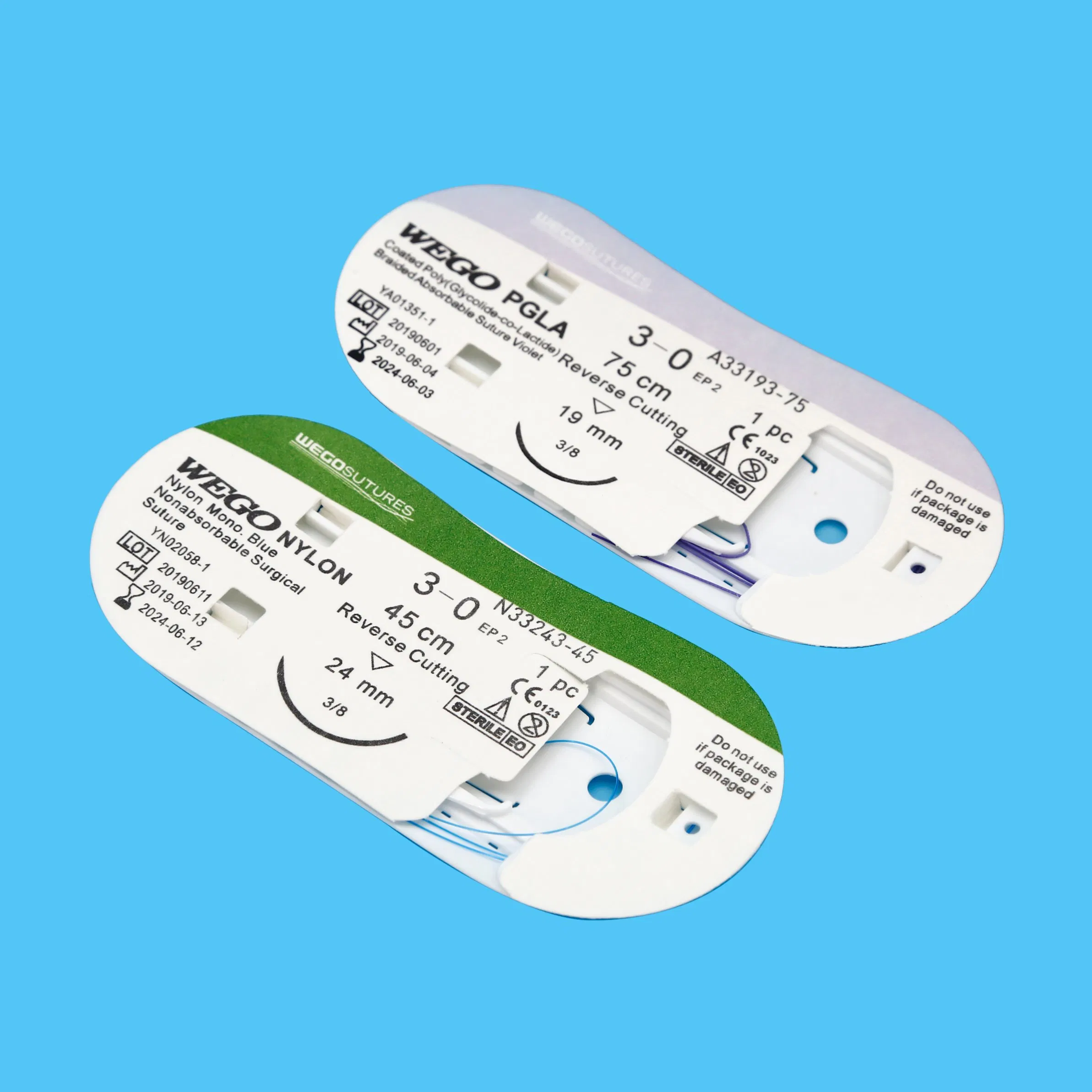 Absorbalbe Braided Polyglactin 910 Absorbable Surgical Sutures