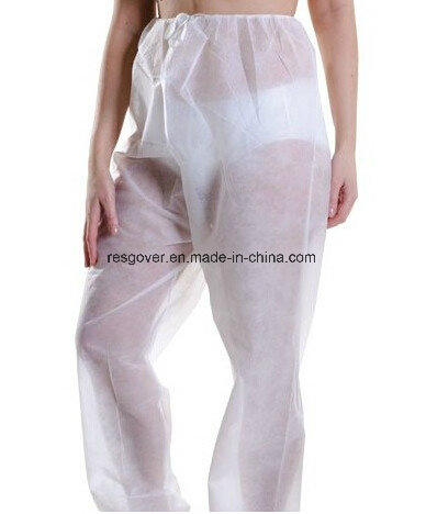 Beauty Salon and SPA PP Disposable Non-Woven Pants Non-Woven Trousers
