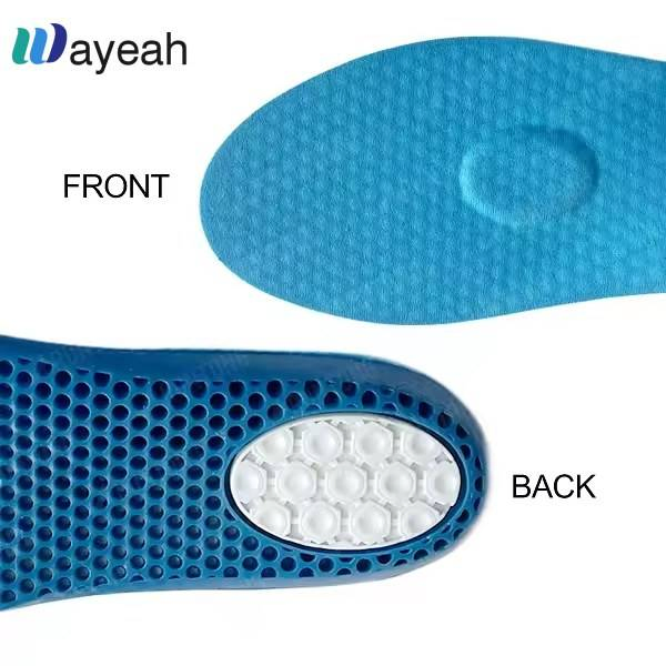 Sports Massaging Silicone Gel Insoles Honeycomb Gel Insoles