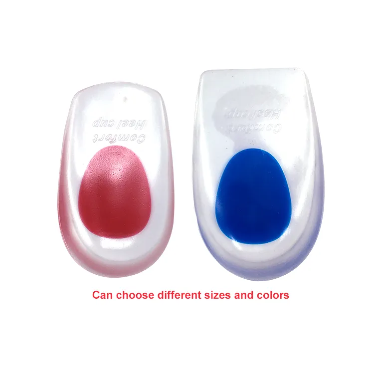 Gel Heel Cups Invisible Heel Insoles