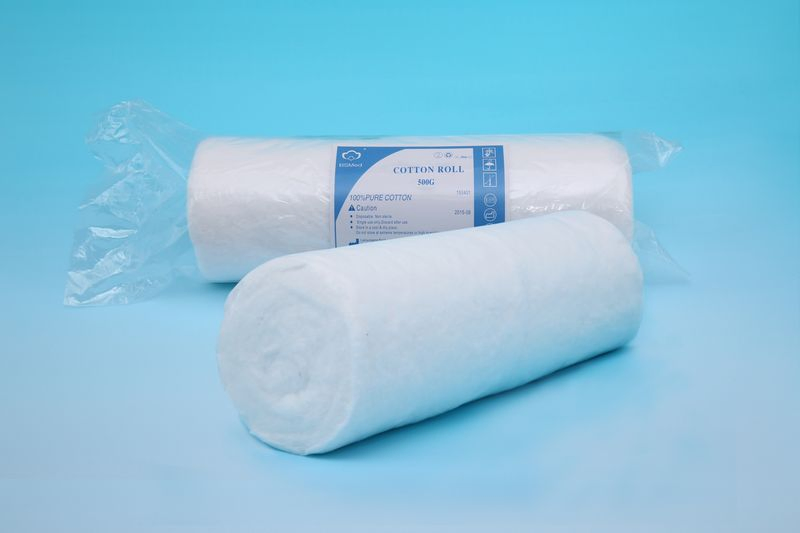 Class I Medical Cotton Roll in Natural White