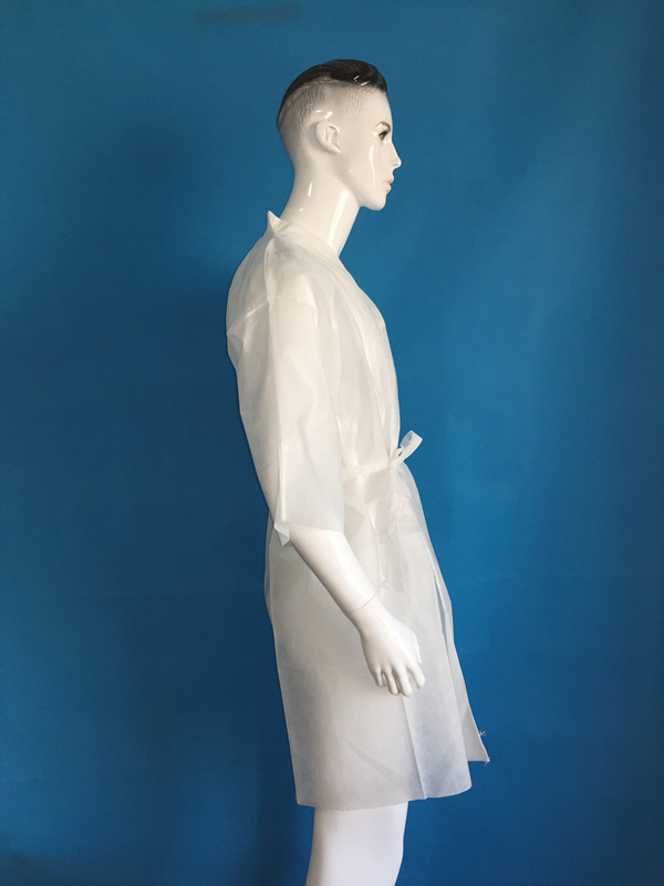 Non Woven Disposable Robe for Beauty Salon and SPA