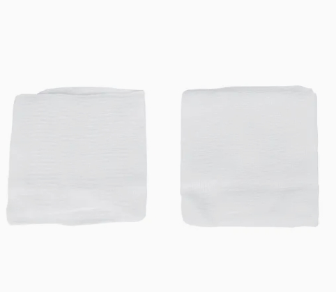 . TPS Medical 100% Cotton Absorbent Gauze Swabs 16 Ply 19*15 Non Sterilze