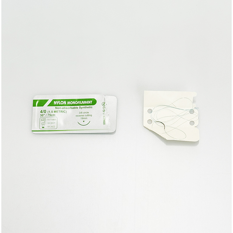 Absorbable or Non-Absorbable Pdo PGA 910 Silk Polydioxanone Catgut Polyester Nylon Surgical Suture Thread with Needle