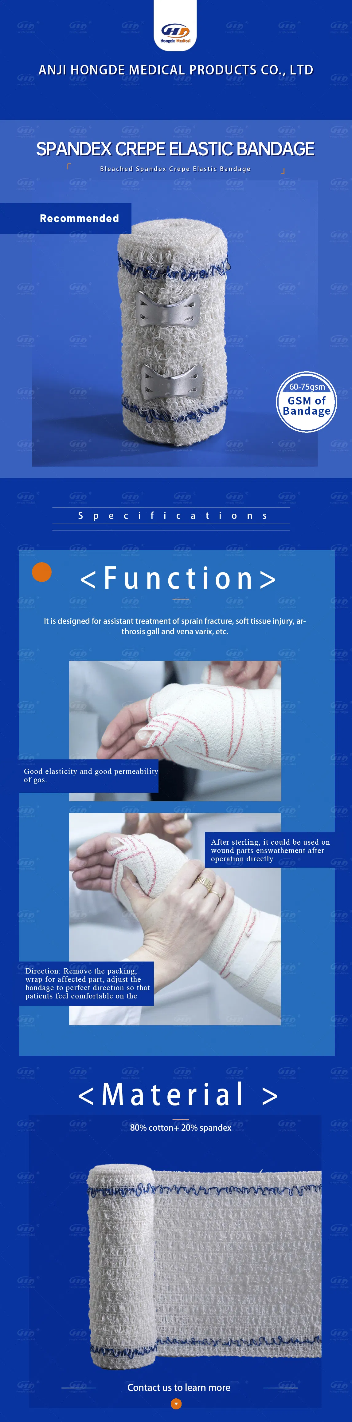 Injury Recovery Bandage