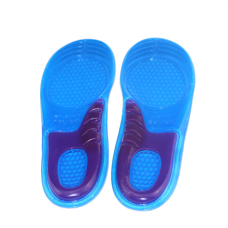Trim to Size Cushion Soles for Heels and Plantar Fasciitis Silicone Gel Insole